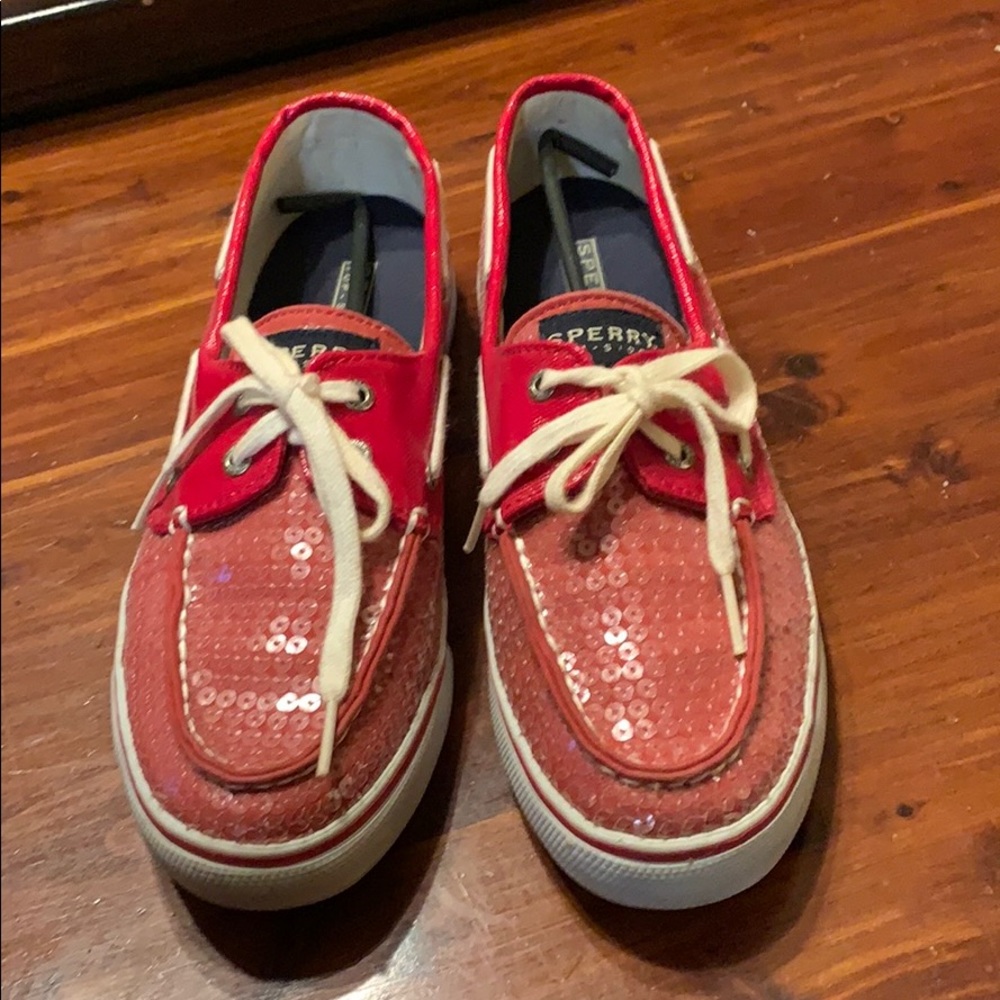 Sperry Top Sider Red Women’s Size 8
